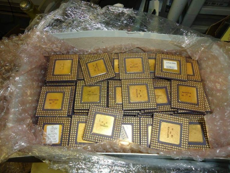 Ceramic CPU Scrap