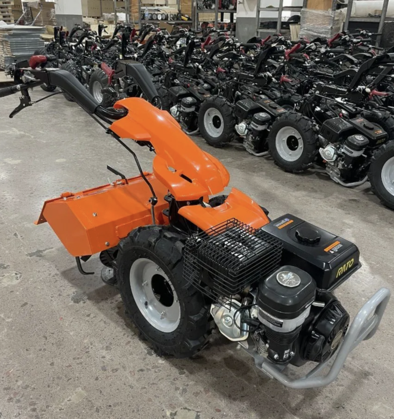 Gasoline 420cc 15HP Rato Engine Multifunctional Walking Tractor CE Euro 5